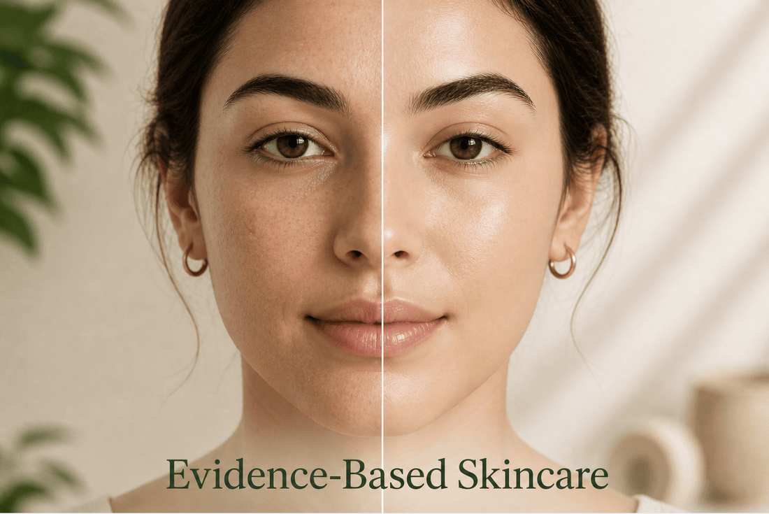 Evidence-based skincare helps verify resutls