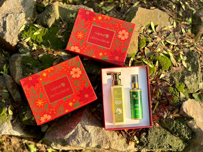 Aalphul Aalphul Glow & Care Gift Pack with Kumkumadi Face Wash & Jasmine Mogra Body Wash