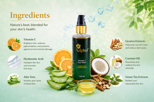 Aalphul Vitamin C Face Wash Ingredients