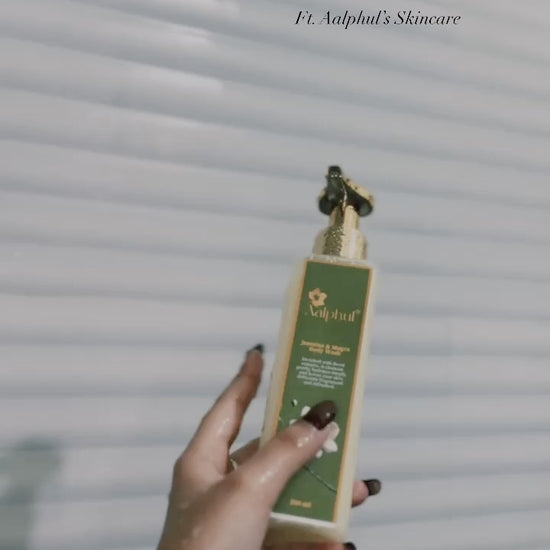 Aalphul Jasmine & Mogra Body Wash video showing actual usage
